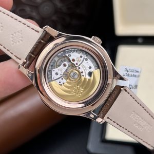 Patek Philippe 5205R Bọc Vàng Hồng 18K Replica 11 Nam Mặt Trắng 40mm (1)