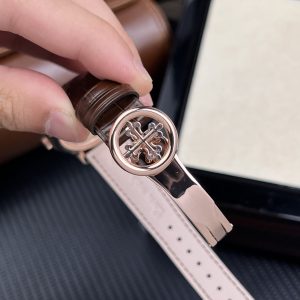 Patek Philippe 5205R Bọc Vàng Hồng 18K Replica 11 Nam Mặt Trắng 40mm (1)