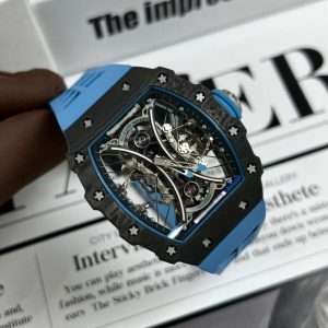 Richard Mille Rep 11 RM53-01 Pablo Mac Donough Tourbillon Nam Vỏ Carbon 44 (2)