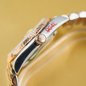 Rolex Chế Tác DateJust 126231 Bọc Vàng Thật Mặt Họa Tiết Lá Cọ GM Factory 36mm (1)