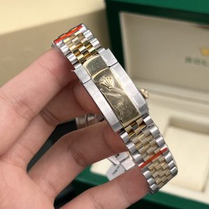 Rolex Chế Tác Datejust Bọc Vàng Thật 18K Nam Mặt Vàng Champagne GM Factory 41mm (2)