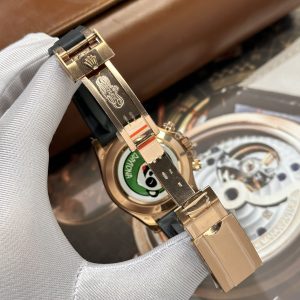 Rolex Nam Rep 11 Cosmograph Daytona Mặt Đen Viền Gốm Ceramic BT Factory 40mm (2)