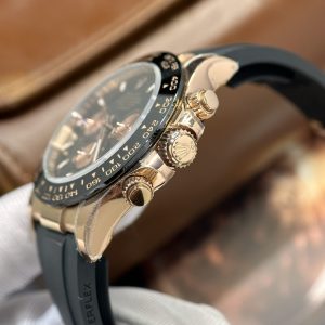 Rolex Nam Rep 11 Cosmograph Daytona Mặt Đen Viền Gốm Ceramic BT Factory 40mm (2)