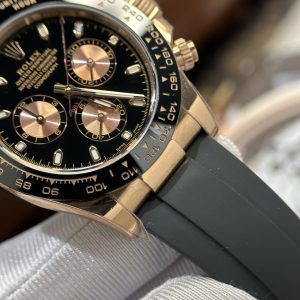 Rolex Nam Rep 11 Cosmograph Daytona Mặt Đen Viền Gốm Ceramic BT Factory 40mm (2)