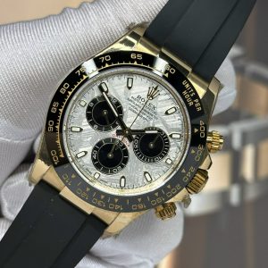 Rolex Rep 11 Cosmograph Daytona Mặt Thiên Thạch Dây Cao Su 40mm (2)