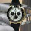 Rolex Rep 11 Cosmograph Daytona Mặt Thiên Thạch Dây Cao Su 40mm (2)