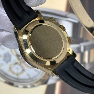 Rolex Rep 11 Cosmograph Daytona Mặt Thiên Thạch Dây Cao Su 40mm (2)