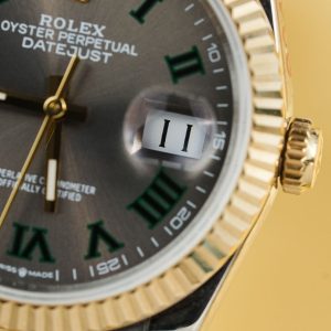 Rolex Rep 11 DateJust 126231 Mặt Số Wimbledon Bọc Vàng Thật GM Factory 36mm (2)