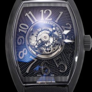 Đồng Hồ Franck Muller Grand Central Tourbillon Chế Tác Sợi Carbon 45mm (9)