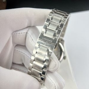 Đồng Hồ Longines Master Replica Cao Cấp Mặt Trắng Cọc Số Đính Đá 38 (2)