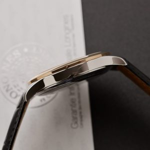 Đồng Hồ Longines Record Nam Dây Da Máy Cơ Automatic Thuỵ Sỹ Replica (1)