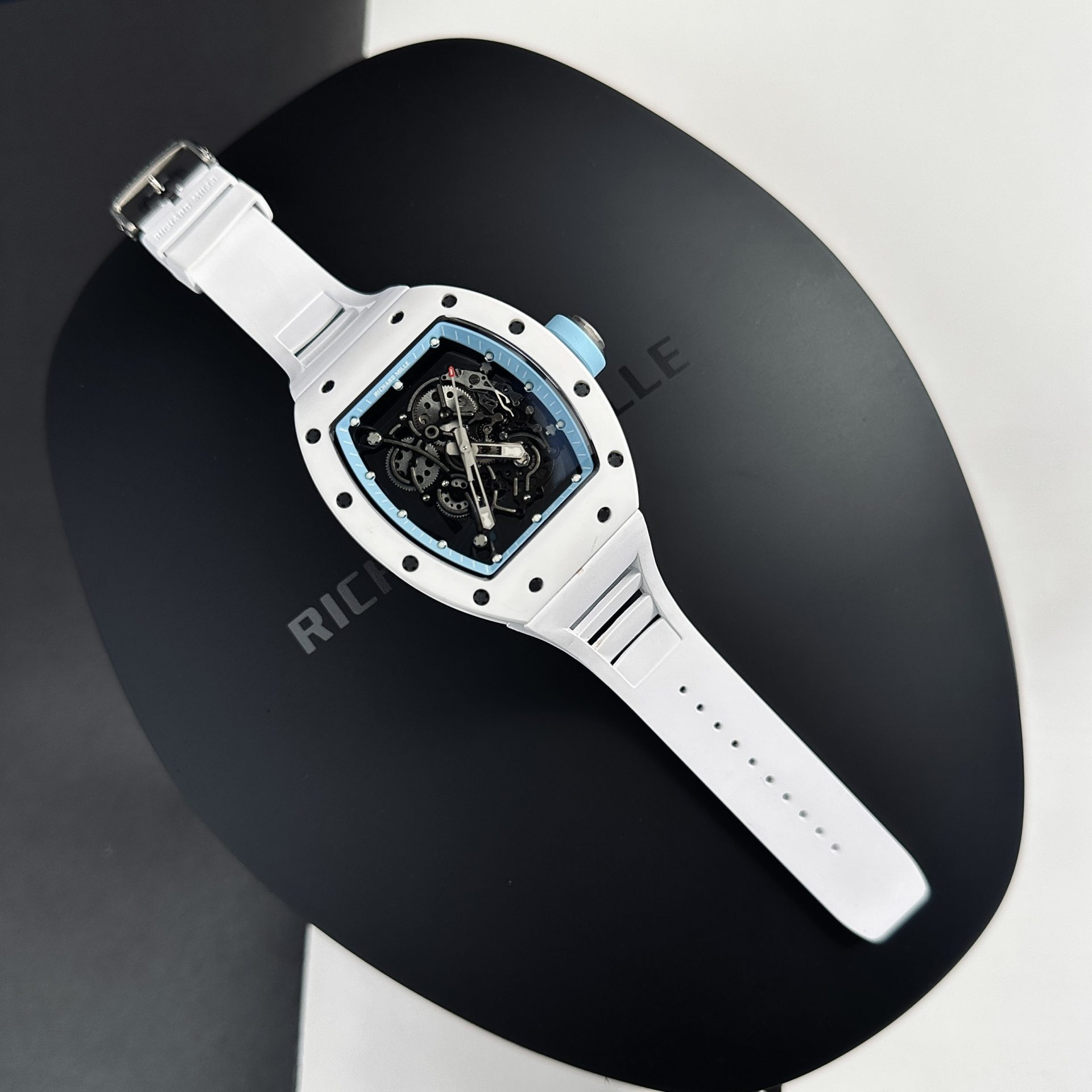 Đồng Hồ Richard Mille Rep 1:1 RM055 Ceramic Bubba Wasson Màu Xanh Nhà Máy BBR Đồng Hồ Richard Mille Rep 1:1 RM055 Ceramic Bubba Wasson Màu Xanh Nhà Máy BBR