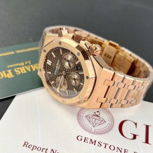 Đồng Hồ Audemars Piguet Chế Tác Royal Oak 26331OR Mặt Chocolate Nhà Máy ZF 41mm (9)