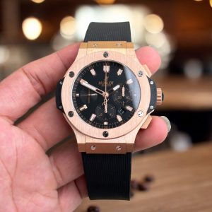 Đồng Hồ Hublot Replica 11 Big Bang Chronograph King Gold Nam Máy Cơ 44mm (3)