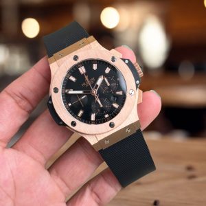 Đồng Hồ Hublot Replica 11 Big Bang Chronograph King Gold Nam Máy Cơ 44mm (3)