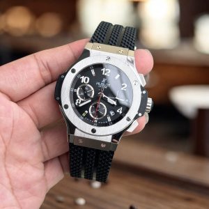 Đồng Hồ Hublot Replica Big Bang Chronograph Titanium Automatic Nam 44mm (2)