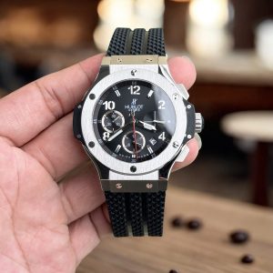 Đồng Hồ Hublot Replica Big Bang Chronograph Titanium Automatic Nam 44mm (2)