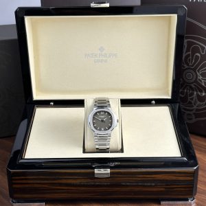 Đồng Hồ Patek Philippe Nautilus 7118 Nữ Đính Đá Mặt Số Xám Nhà Máy 3K 35 (1)