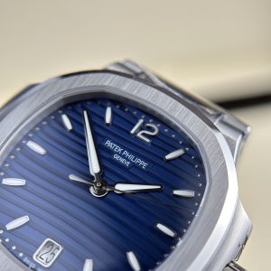 Đồng Hồ Patek Philippe Nữ Nautilus 7118 Mặt Số Xanh Blue Nhà Máy 3K 35 (7)