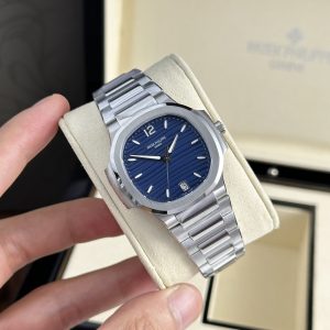 Đồng Hồ Patek Philippe Nữ Nautilus 7118 Mặt Số Xanh Blue Nhà Máy 3K 35 (7)