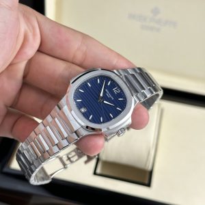 Đồng Hồ Patek Philippe Nữ Nautilus 7118 Mặt Số Xanh Blue Nhà Máy 3K 35 (7)