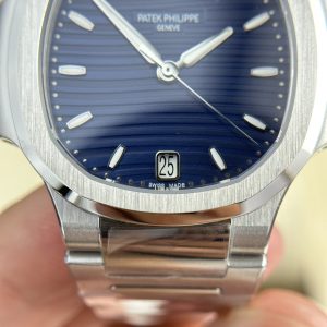 Đồng Hồ Patek Philippe Nữ Nautilus 7118 Mặt Số Xanh Blue Nhà Máy 3K 35 (7)