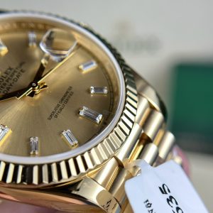 Đồng Hồ Rolex Chế Tác Bọc Vàng 18K Day-Date 228238 Yellow Gold 178 Grams GM Factory 40mm (11)