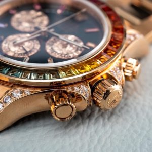 Đồng Hồ Rolex Chế Tác Daytona Rainbow 116595 Nhà Máy Noob Cao Cấp Nhất 40mm (10)