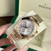 Đồng Hồ Rolex Cosmograph Daytona 116505 Chế Tác Cọc Số Đá Baguette Nhà Máy Clean 40mm (11)