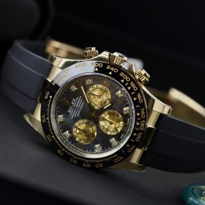 Đồng Hồ Rolex Daytona Mặt Khảm Trai Tím Cọc Số Moissanite BTF 40mm (12)