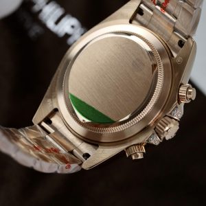 Đồng Hồ Rolex Daytona Rainbow Chế Tác Full Đá CZ Replica Cao Cấp Nam 40mm (1)