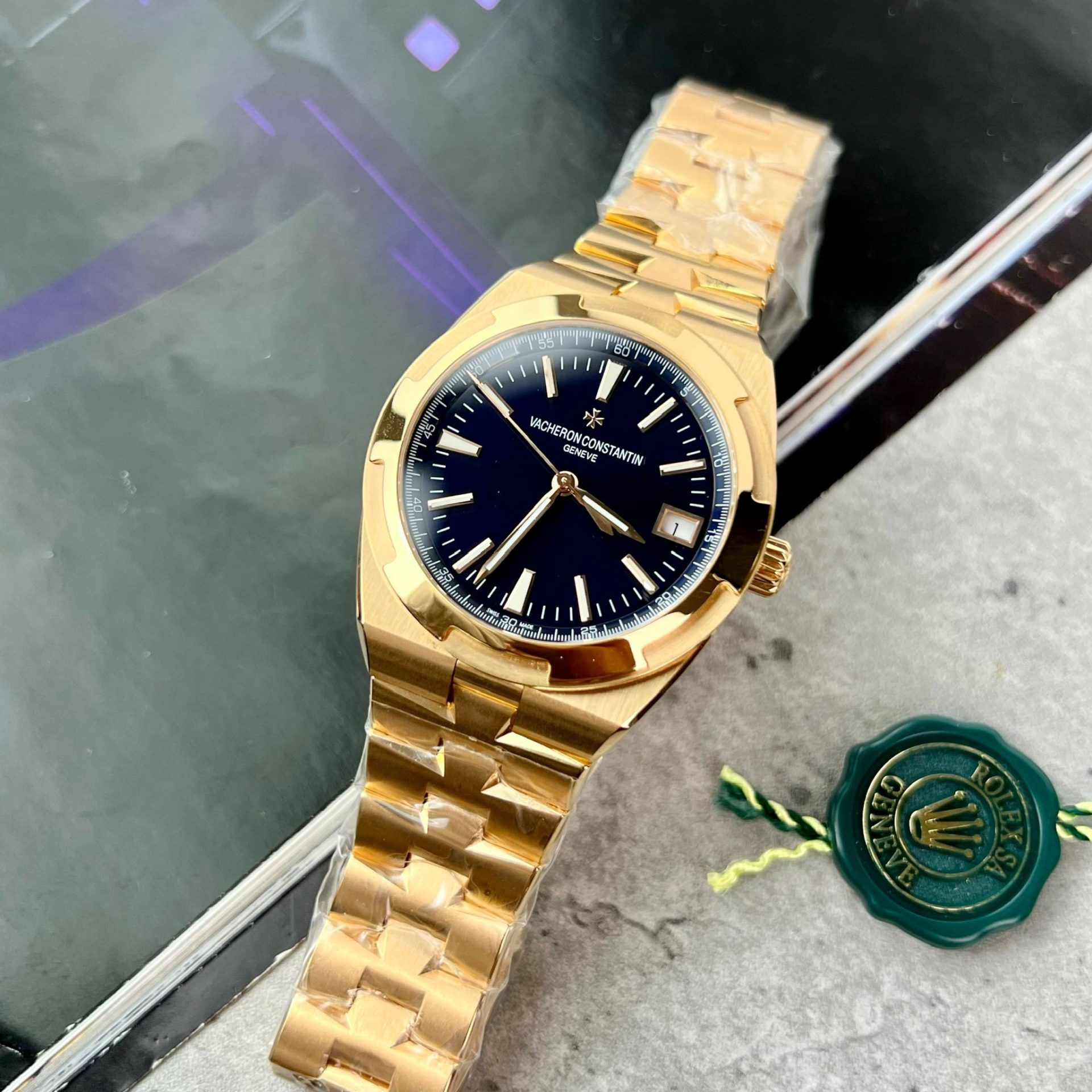 Đồng Hồ Vacheron Replica Cao Cấp Constantin Overseas 4500V Nhà Máy PPF 41mm (9) Vacheron Constantin Replica Cao Cấp Overseas 4500V Nhà Máy PPF 41mm