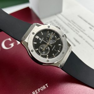 Đồng Hồ Hublot Chế Tác Classic Fusion Chronograph Nhà Máu HB Màu Đen 42mm (1)