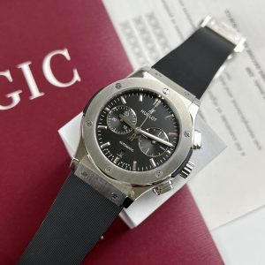 Đồng Hồ Hublot Chế Tác Classic Fusion Chronograph Nhà Máu HB Màu Đen 42mm (1)