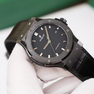 Đồng Hồ Hublot Nam Rep 11 Vỏ Gốm Đen Máy Tinh Chỉnh SW300 JJZ Factory 42mm (1)