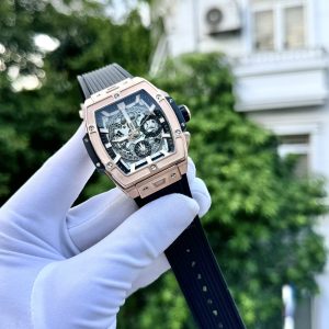 Đồng Hồ Hublot Spirit Of Big Bang Chronograph King Gold Replica Cao Cấp (3)