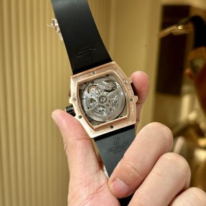 Đồng Hồ Hublot Spirit Of Big Bang Màu Xanh Dương Chronograph King Gold Replica Cao Cấp 42mm (5)