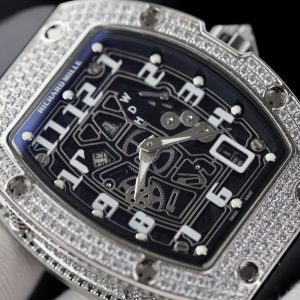 Đồng Hồ Richard Mille Chế Tác RM67 Đính Đá Máy Cơ Automatic 40mm (9)