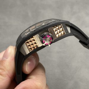 Đồng Hồ Richard Mille RM66 Chế Tác Carbon Siêu Nhẹ Bọc Vàng Hồng Tinh Chỉnh (8)