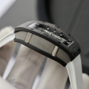 Đồng Hồ Richard Mille Rep 11 RM07 Carbon Siêu Nhẹ Dây Cao Su Màu Trắng 36mm (10)