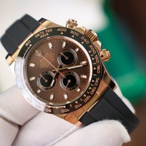 Đồng Hồ Rolex Chế Tác Bọc Vàng Hồng Mặt Số Chocolate Cosmograph Daytona 40mm (8)