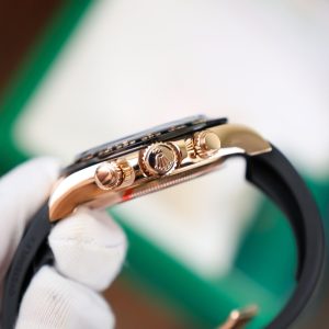 Đồng Hồ Rolex Chế Tác Bọc Vàng Hồng Mặt Số Chocolate Cosmograph Daytona 40mm (8)