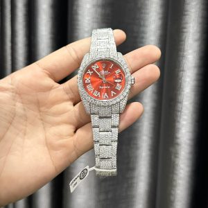 Rolex DateJust Supreme Chế Tác Full Kim Cương Moissanite Hong Kong 41mm