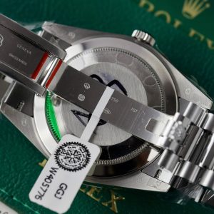 Đồng Hồ Rolex Day-Date Độ Mặt Số Thiên Thạch Cọc Số Moissanite Replica GM Factory 40mm (12)