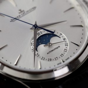 Đồng Hồ Jaeger LeCoultre Replica Cao Cấp Mặt Trắng Master Ultra Thin Moon Nhà Máy APS 39mm (5)