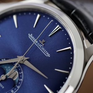Đồng Hồ Jaeger LeCoultre Replica Cao Cấp Mặt Xanh Master Ultra Thin Moon Nhà Máy APS 39mm (5)