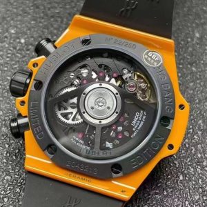 Đồng Hồ Hublot Big Bang Unico Orange Ceramic Replica Cao Cấp Nhất Nhà Máy BBF 42mm (2)