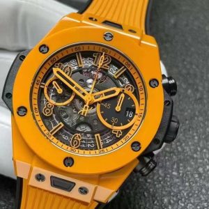 Đồng Hồ Hublot Big Bang Unico Orange Ceramic Replica Cao Cấp Nhất Nhà Máy BBF 42mm (2)