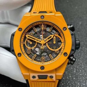 Đồng Hồ Hublot Big Bang Unico Orange Ceramic Replica Cao Cấp Nhất Nhà Máy BBF 42mm (2)