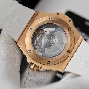 Hublot Big Bang One Click King Gold Đính Full Kim Cương Moissanite Hong Kong 39mm (2)